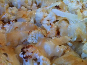 Roasted Cauliflower Tart_Up Close