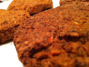 Baked made prettier pictures, but I think the crunch of the fried was nice