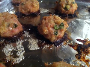 Shpritz with Pam to get a little crispiness