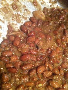 Beans are tender to bite into yet still a little firm