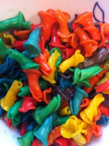 All the colors look so pretty mixed together!