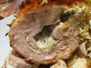 Crappy picture of the inside oozing out