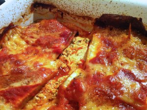 Nice balance of sauce and cheese