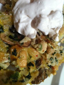 A dollop of 'sour cream'