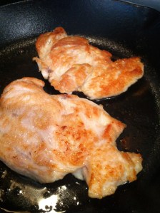 Still in the skillet, gettin' all crispified