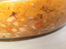 See the Chicken mix below and the Sweet Potato mix above?